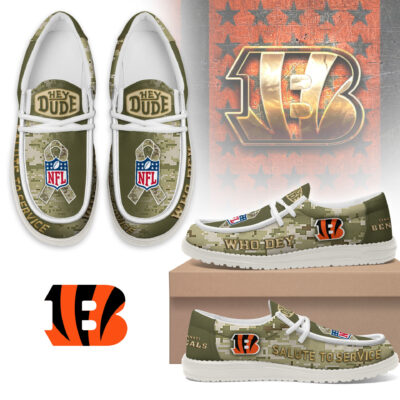 Cincinnati Bengals | Premium NFL Salute to Service Loafer