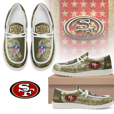 San Francisco 49ers | Premium NFL Salute to Service Loafer