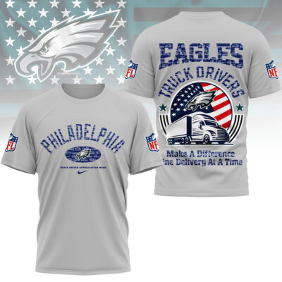 Philadelphia Eagles | Premium NFL Truck Driver Appreciation Week 3D Shirt