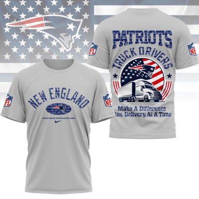 New England Patriots | Premium NFL Truck Driver Appreciation Week 3D Shirt