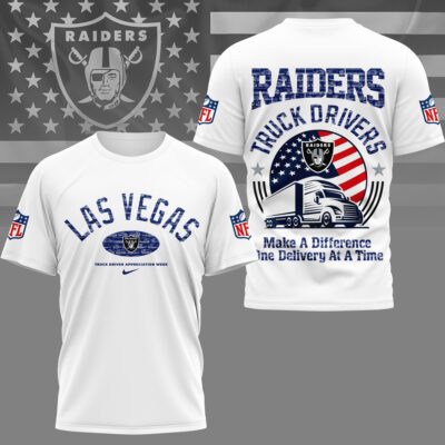 Las Vegas Raiders | Premium NFL Truck Driver Appreciation Week 3D Shirt