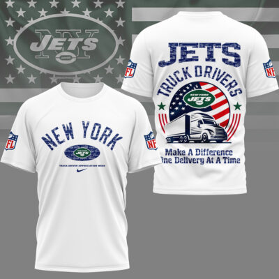 New York Jets | Premium NFL Truck Driver Appreciation Week 3D Shirt