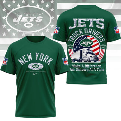 New York Jets | Premium NFL Truck Driver Appreciation Week 3D Shirt