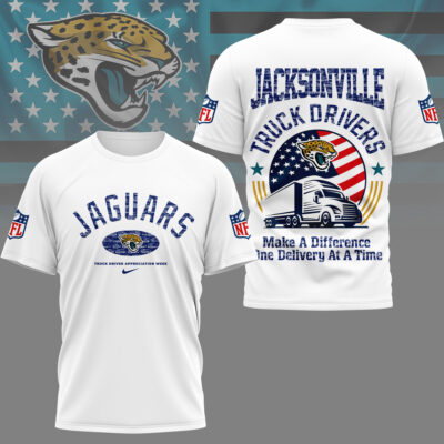 Jacksonville Jaguars | Premium NFL Truck Driver Appreciation Week 3D Shirt
