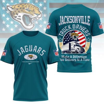 Jacksonville Jaguars | Premium NFL Truck Driver Appreciation Week 3D Shirt
