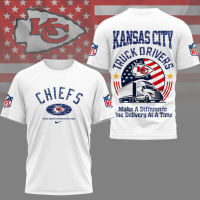 Kansas City Chiefs | Premium NFL Truck Driver Appreciation Week 3D Shirt