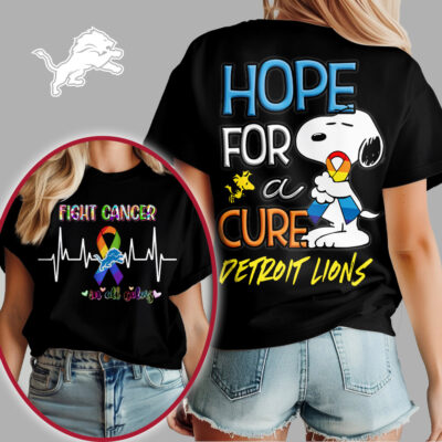 Detroit Lions | Premium NFL Support The Fighters 3D Shirt