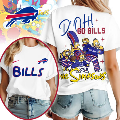 Buffalo Bills | Premium NFL The Simpsons Fan Woman Shirt