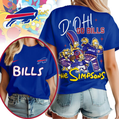 Buffalo Bills | Premium NFL The Simpsons Fan Woman Shirt