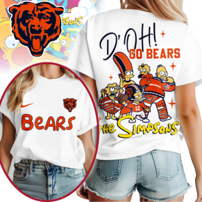 Chicago Bears | Premium NFL The Simpsons Fan Woman Shirt
