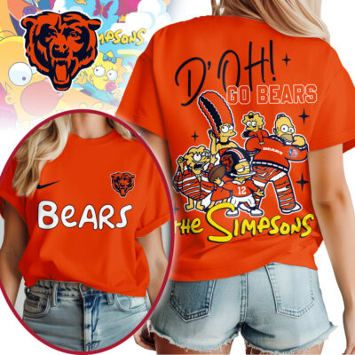 Chicago Bears | Premium NFL The Simpsons Fan Woman Shirt