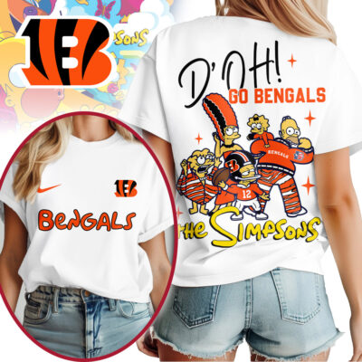 Cincinnati Bengals | Premium NFL The Simpsons Fan Woman Shirt