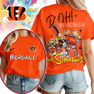 Cincinnati Bengals | Premium NFL The Simpsons Fan Woman Shirt