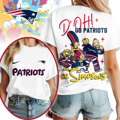 New England Patriots | Premium NFL The Simpsons Fan Woman Shirt