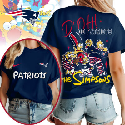 New England Patriots | Premium NFL The Simpsons Fan Woman Shirt
