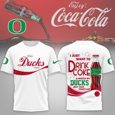 Oregon Ducks | Premium NCAA Enjoy Coca Cola 3D Shirt