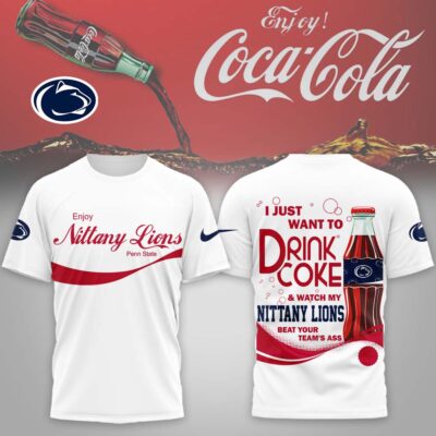Penn State Nittany Lions | Premium NCAA Enjoy Coca Cola 3D Shirt