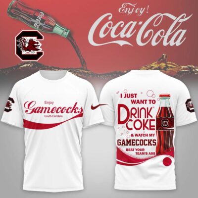 South Carolina Gamecocks | Premium NCAA Enjoy Coca Cola 3D Shirt
