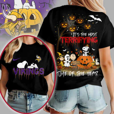 Minnesota Vikings | Premium NFL Terrifying Halloween Shirt