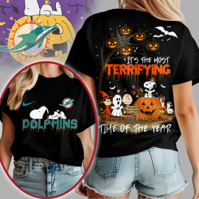 Miami Dolphins | Premium NFL Terrifying Halloween Shirt