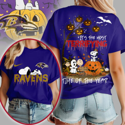 Baltimore Ravens | Premium NFL Terrifying Halloween Shirt