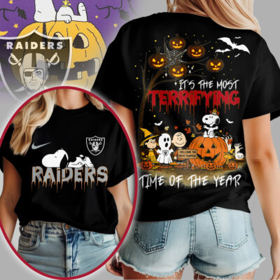 Las Vegas Raiders | Premium NFL Terrifying Halloween Shirt