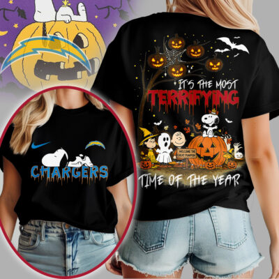 Los Angeles Chargers | Premium NFL Terrifying Halloween Shirt