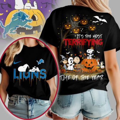 Detroit Lions | Premium NFL Terrifying Halloween Shirt