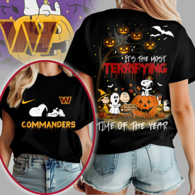 Washington Commanders | Premium NFL Terrifying Halloween Shirt