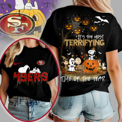 San Francisco 49ers | Premium NFL Terrifying Halloween Shirt
