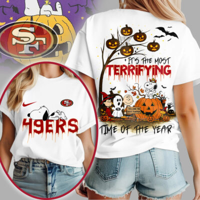 San Francisco 49ers | Premium NFL Terrifying Halloween Shirt