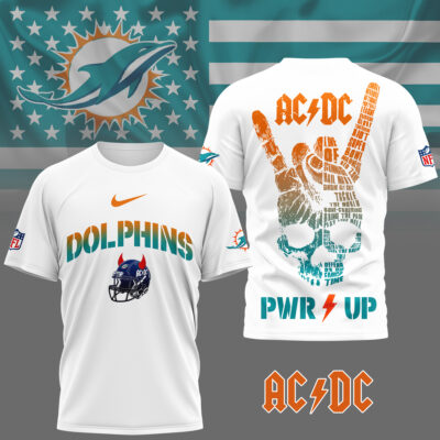 Miami Dolphins | Premium NFL Ac/Dc Fan 3D Shirt