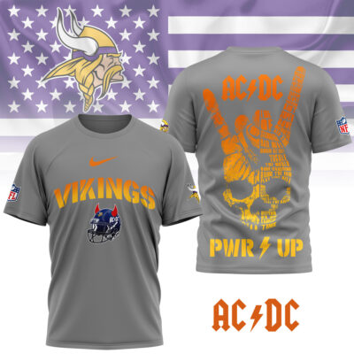 Minnesota Vikings | Premium NFL Ac/Dc Fan 3D Shirt
