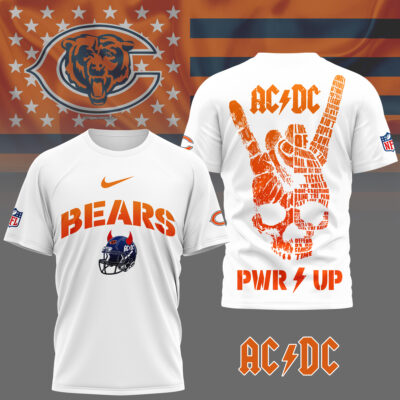 Chicago Bears | Premium NFL Ac/Dc Fan 3D Shirt