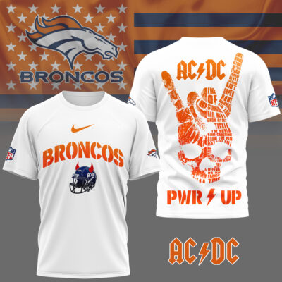 Denver Broncos | Premium NFL Ac/Dc Fan 3D Shirt