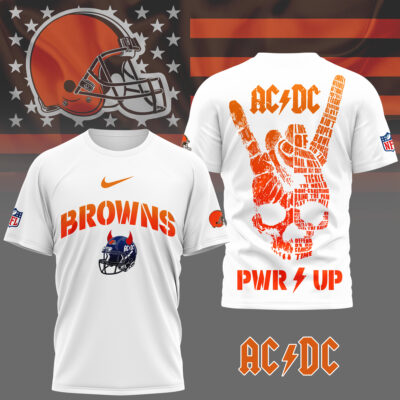 Cleveland Browns | Premium NFL Ac/Dc Fan 3D Shirt