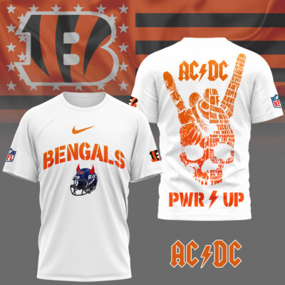 Cincinnati Bengals | Premium NFL Ac/Dc Fan 3D Shirt