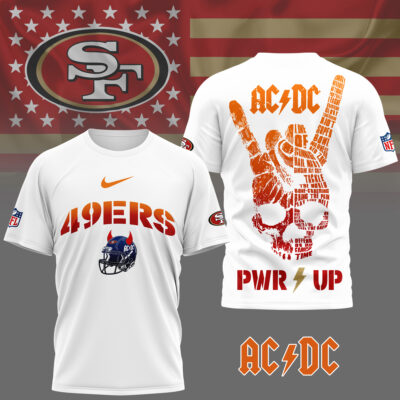 San Francisco 49ers | Premium NFL Ac/Dc Fan 3D Shirt