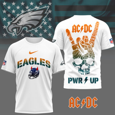 Philadelphia Eagles | Premium NFL Ac/Dc Fan 3D Shirt
