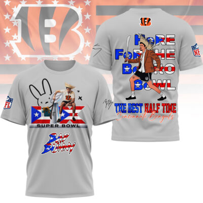 Cincinnati Bengals | Premium NFL Here for the Benito Bowl 3D Shirt