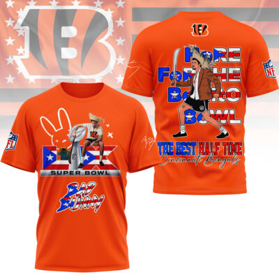Cincinnati Bengals | Premium NFL Here for the Benito Bowl 3D Shirt