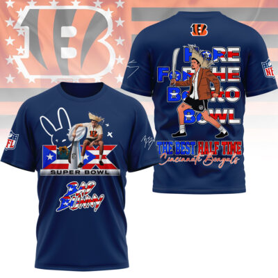 Cincinnati Bengals | Premium NFL Here for the Benito Bowl 3D Shirt