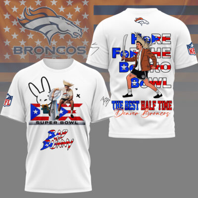 Denver Broncos | Premium NFL Here for the Benito Bowl 3D Shirt
