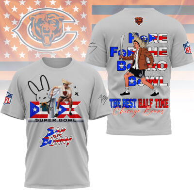 Chicago Bears | Premium NFL Here for the Benito Bowl 3D Shirt