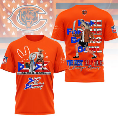 Chicago Bears | Premium NFL Here for the Benito Bowl 3D Shirt