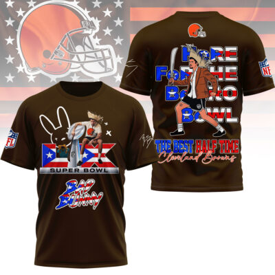 Cleveland Browns | Premium NFL Here for the Benito Bowl 3D Shirt