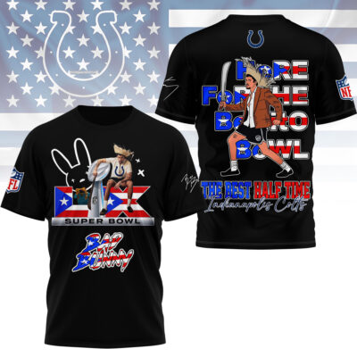 Indianapolis Colts | Premium NFL Here for the Benito Bowl 3D Shirt