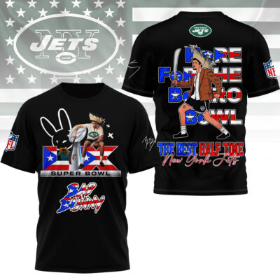 New York Jets | Premium NFL Here for the Benito Bowl 3D Shirt
