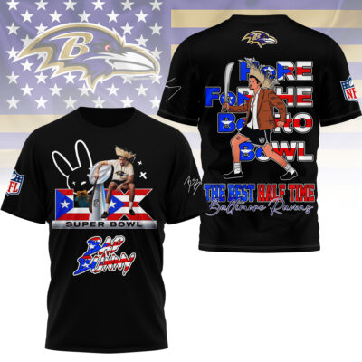 Baltimore Ravens | Premium NFL Here for the Benito Bowl 3D Shirt
