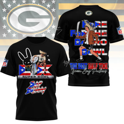 Green Bay Packers | Premium NFL Here for the Benito Bowl 3D Shirt